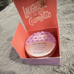 Benefit the POREfessional Deep Retreat Clay Mask for Face, Clogged Pores