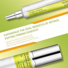 Retinol Face Serum & Eye Cream Tightening Brightening Moisturizing Firm Skin