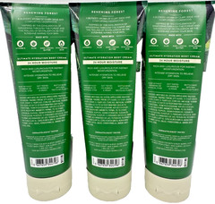 NEW Bath & Body Works Lot of 3 Aroma Renewing Forest Sage Cedarwood Cream 8 oz