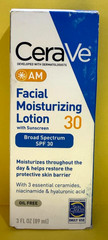 CeraVe AM Facial Moisturizing Lotion SPF 30 Oil Free 3 oz Exp 12/2027 DMG BOX