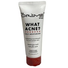 New The Creme Shop What Acne Daily Moisturizer unclogs pores remover excess oils