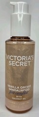 4 VICTORIA&rsquo;S SECRET VANILLA ORCHID SANDALWOOD SHIMMER BODY OIL 4.3 fl OZ