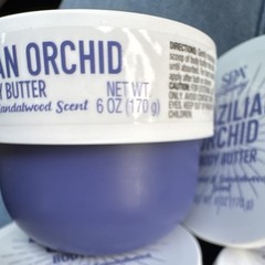 4pcs. BRAZILLIAN ORCHID BODY BUTTER ORCHID & SANDALWOOD SCENT 6oz. Each