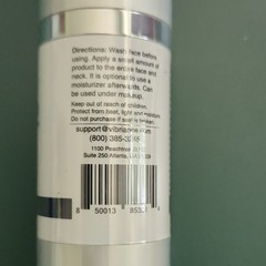Vibriance Super C Serum 1 fl oz (30 ml) Vitamin C + Hyaluronic, Face/Neck
