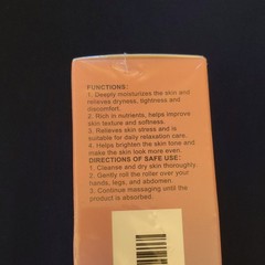 Organic Cold-Pressed Castor Oil w/ Rose Quartz Roller 1.7 fl oz