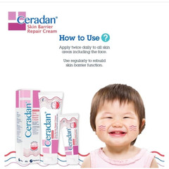 Free Shipping Ceradan Cream Ceramide Dry & Itchy Skin Barrier Repair 80g