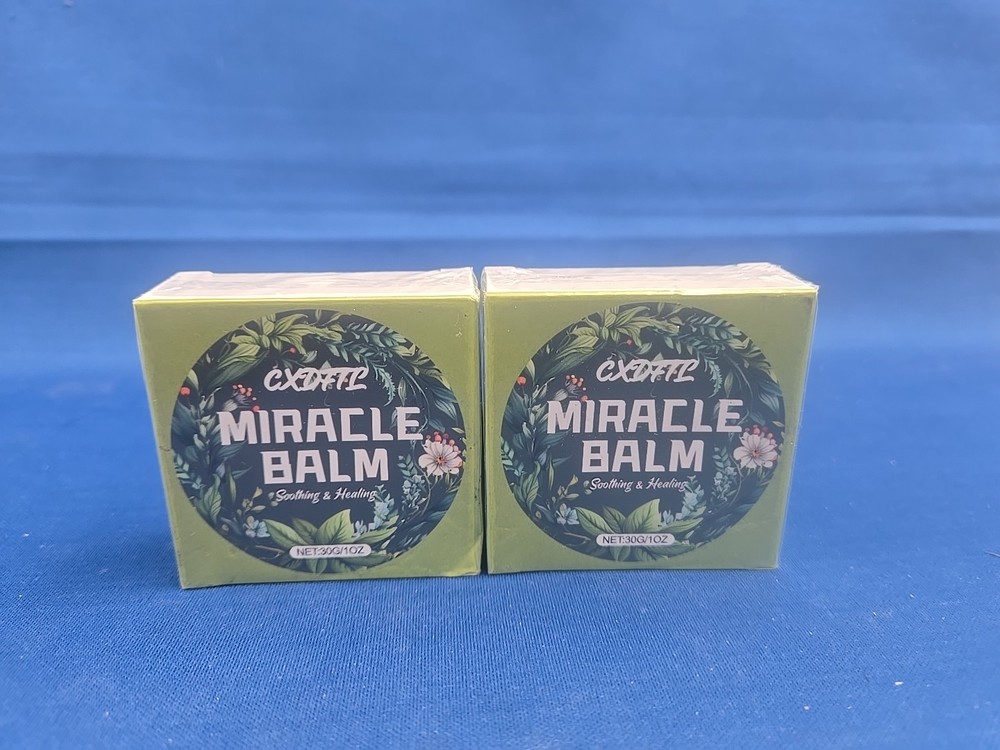 2x Cxdftl Miracle Balm 1oz New in Sealed Boxes Exp 07/01/2028 (2oz Total)