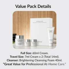 OHUI Extreme White Niacinamide 10% TX Melatoning Cream Set Dark Spot Brightening