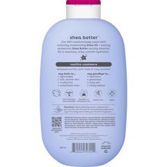Eos Shea Better Body Lotion Vanilla Cashmere, 24-Hour Moisture Skin Care, Lightw