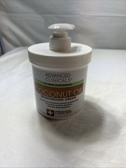 Coconut Oil Moisturizing Cream, 16 oz (454 g)