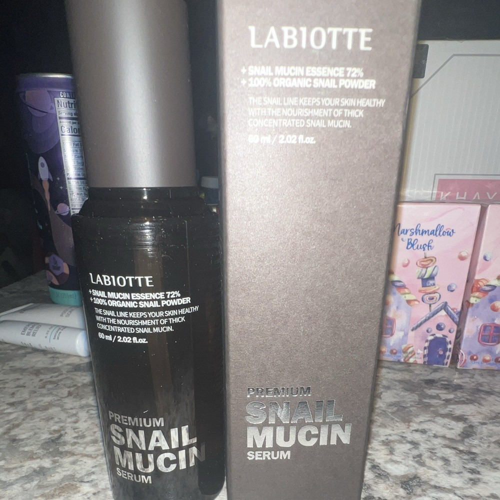 LABIOTTE Premium Snail Mucin Serum Niacinamide Dermatologically Tested 60ml