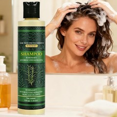 100ml Organic Rosemary Hair Growth Shampoo For Thinning Hair & Hair Loss,NEW