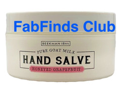 Beekman 1802 Pure Goat Milk Hand Salve Honeyed Grapefruit 2.5oz Sealed Inside