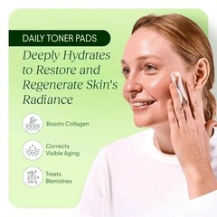 JiYu Toning Pads 2-Pack | Korean Skincare for Dark Spots & Wrinkles – 200 Total