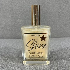Pink Sky Body SHINE Shimmer Body Mist Brighten Illuminate Light Vanilla 4 oz