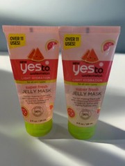 Yes To Watermelon Super Fresh Jelly Mask 3 Fl Oz. Set Of 2