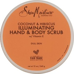 SheaMoisture Body Scrub for Dull Skin Illuminating Coconut and Hibiscus