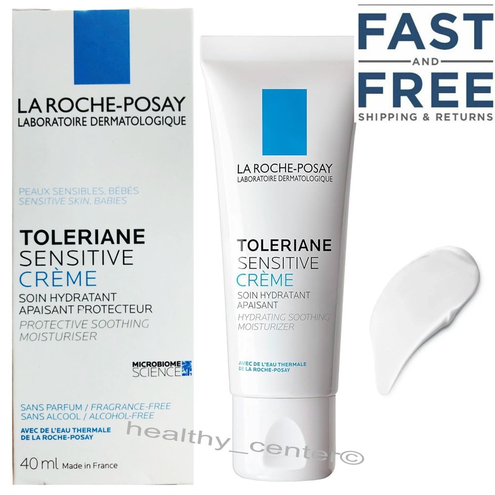 La Roche Posay Toleriane Sensitive Creme Moisturizer 40ml NIB Exp. 10/2026