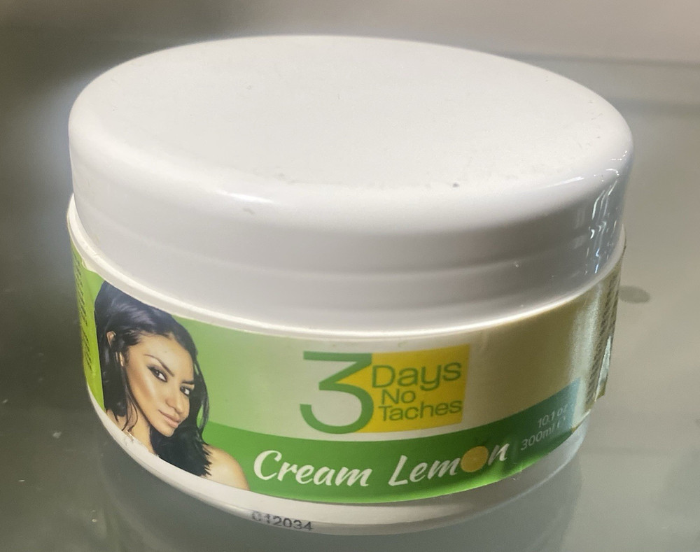 3 Days No Taches Lemon Skin Brightening Cream, Cream Formulation, 300 ml