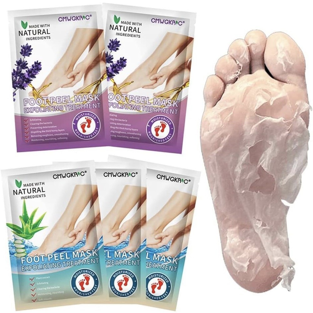 5 Pack Foot Peeling Mask,Exfoliator Peel Off Calluses Dead Skin Callus…