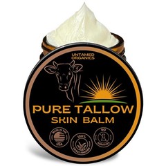 Untamed Organics Pure Tallow 100% Grass-Fed 2 Ounce (Pack of 1)