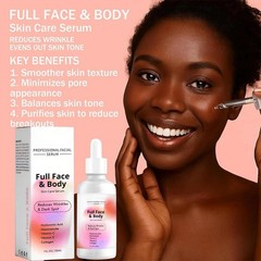 Finones Skin Face Serum Support To Supplement And Body, 5 In 1 Wrinkle Anti F…