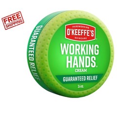3.4 oz O&rsquo;Keeffe&rsquo;s Working Hands – Hypoallergenic Cream for Dryness Relief