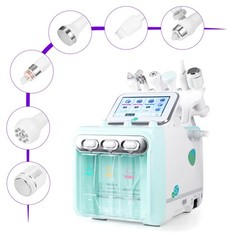6/7 in 1 Hydrogen Facial Cleaner Hydro Dermabrasion Aqua Peel Beauty Machine Spa