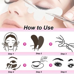 100 Pairs Professional Under Eye Pads Gel Lash Extensions, Premium Hydrogel P…