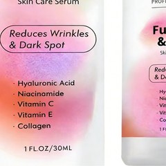 Finones Skin Face Serum Support To Supplement And Body, 5 In 1 Wrinkle Anti F…
