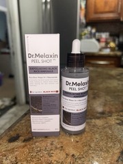 Dr. Melaxin Peel Shot Exfoliant Black Rice Ampoule 2.7 fl oz (80 ml) Exp 2028