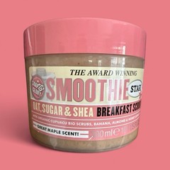1 New Smoothie Star The Breakfast Scrub Oat, Shea Butter&Sugar Body Smoother