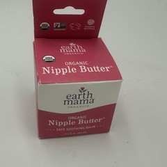 Earth Mama Organic Nipple Butter 2 Fl Oz – Lanolin-Free Moisturizing Cream