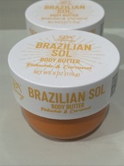 Spa Luxury Brazilian Sol Body Butter Pistachio & Caramel 6oz Two Units New