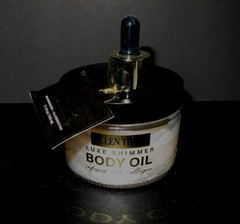 ELLEN TRACY Luxe Shimmer Body Oil 7.1 fl oz Nourishing and Illuminating Collagen