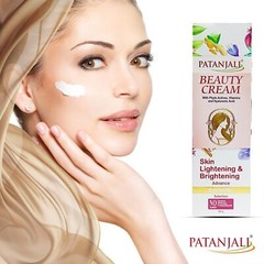 patanjali Beauty skin lightening brightening cream 50g / 1.69 fl oz (Pack of 4)