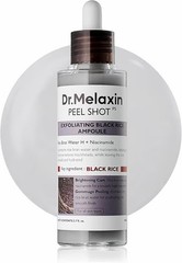 Dr.Melaxin Black Rice Exfoliating Ampoule 2.7 Oz Smooth Skin & Blackhead Care