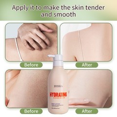 Hydrating Avocado Oil Body Lotion, Moisturizing and Smoothing 500 ml, 16.9 fl oz