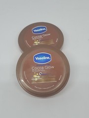 Vaseline Intensive Care Cocoa Glow Body Cream 2.5 FL Oz 2 Pak