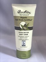 Queen Helene Naturals Organic Fair Trade Certified Cocoa Butter Body Scrub, 6 oz