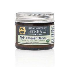 Organic Meadow Herbals Skin Healer Salve 2oz, USDA Certified Organic. For Ecz…