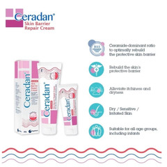 Free Shipping Ceradan Cream Ceramide Dry & Itchy Skin Barrier Repair 80g