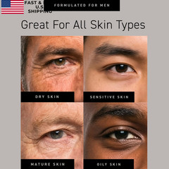 Brickell Men&rsquo;s Restoring Under Eye Cream for 0.5 Fl Oz (Pack of 1), White