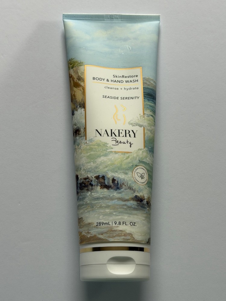 Nakery Beauty Body & Hand Wash Seaside Serenity Sulfate-Free Hydrating Vegan
