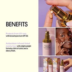 Winky Lux White Tea Tinted Moisturizer SPF 30, 1 Oz. – Medium Deep