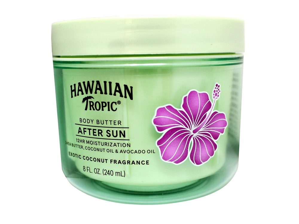 Hawaiian Tropic After Sun Body Butter with Coconut Oil, 12HR Moisture, 8 FL OZ