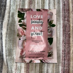 Love Beauty And Planet 2 Minute Hair Mask Murmuru Butter & Rose, 43g