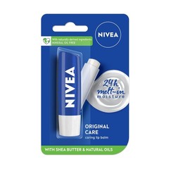 Nivea Original Lip Balm 4.8g Pack Of 1 | 24H Moisture Stick For Soft Smooth Lips