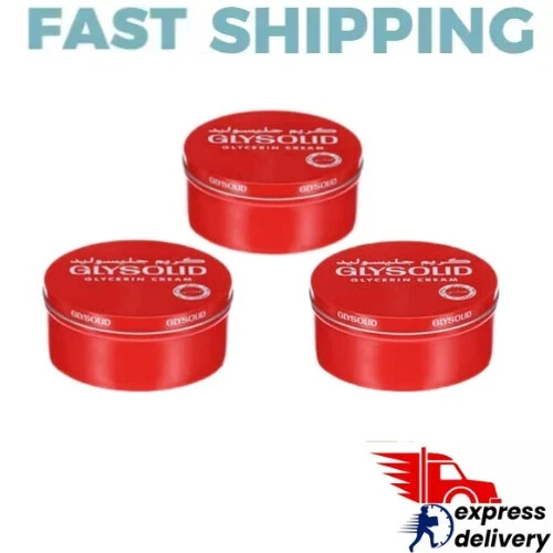 3X GLYSOLID Glycerin Cream – DRY SKIN Softening Moisturizer 250ml✨FREE SHIPPING