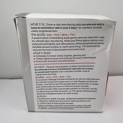 StriVectin Advanced Resurfacing Daily Reveal Exfoliating Face Pads, 60 ct